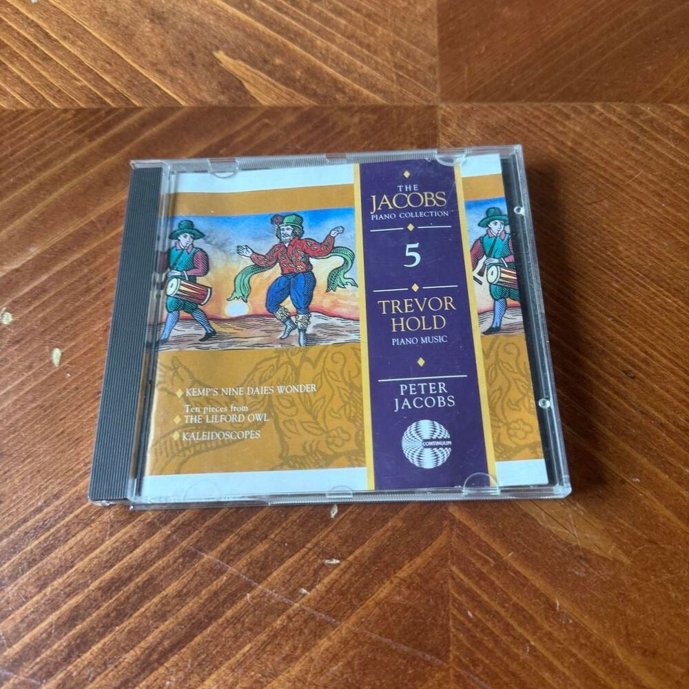 Trevor Hold Piano Works Peter Jacobs First Edition 1993Rare vintage 1993